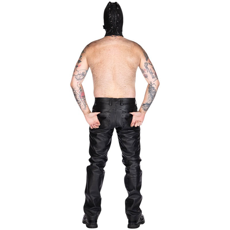 Liberation-X Male Leather Jeans