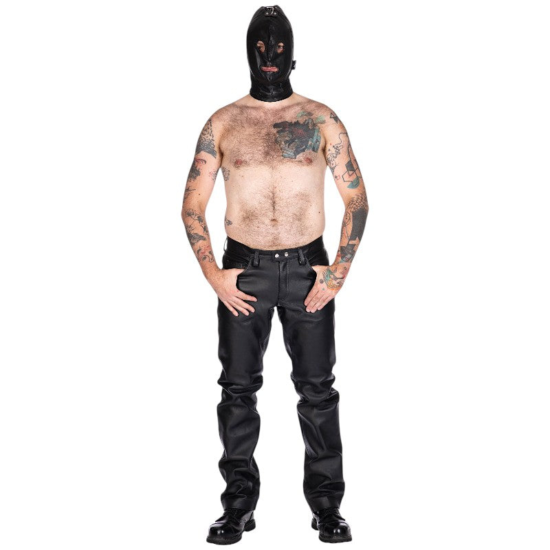 Liberation-X Male Leather Jeans
