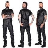 Liberation-X Male Leather Jeans