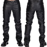 Liberation-X Male Leather Jeans