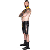 Liberation-X Knee Length Laced Leather Chaps
