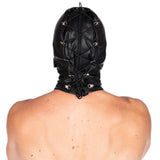 Leather Zipper Hood
