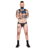 Studded Leather Jock Strap