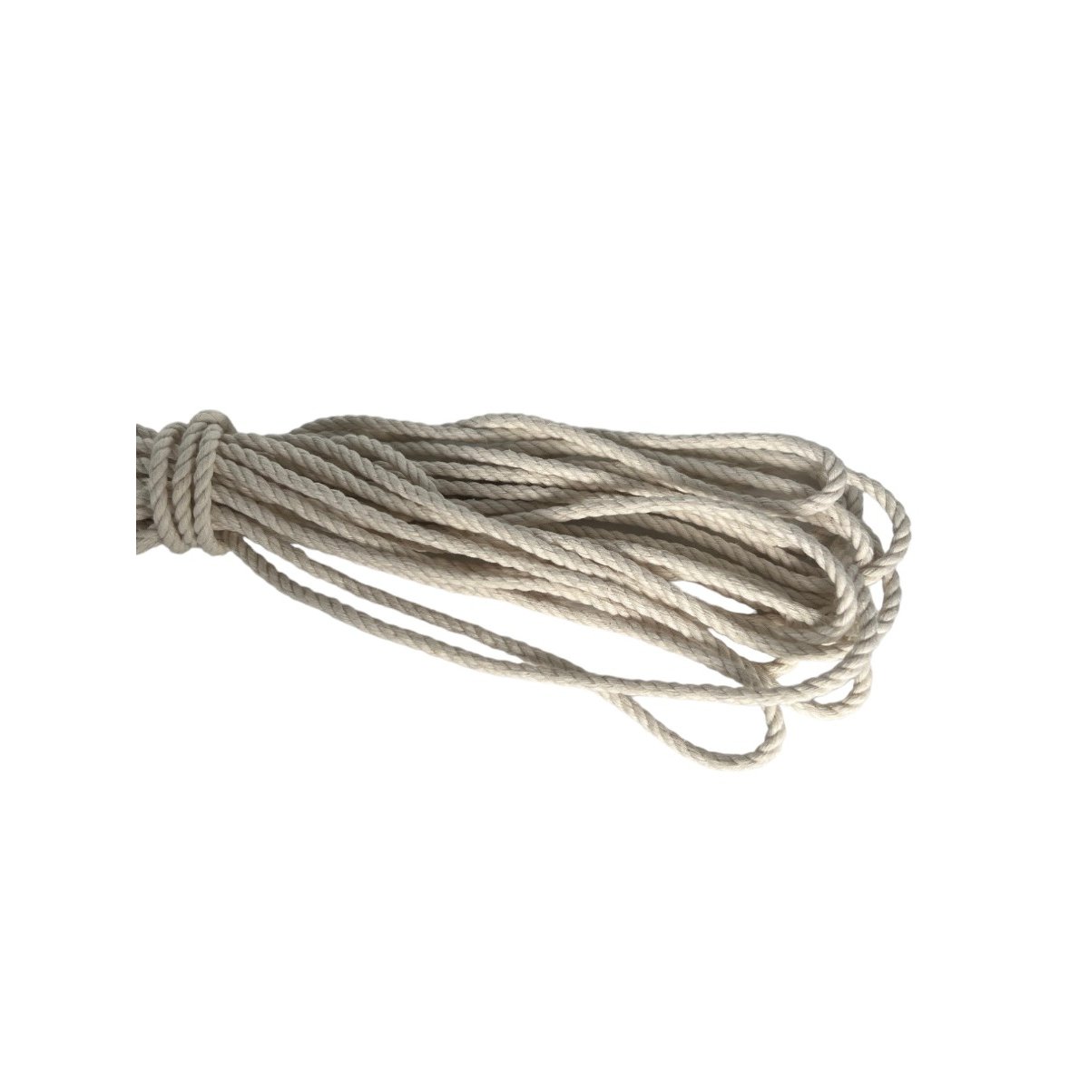 4mm Natural Cotton Rope 10mts