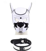 Puppy Hood White Large