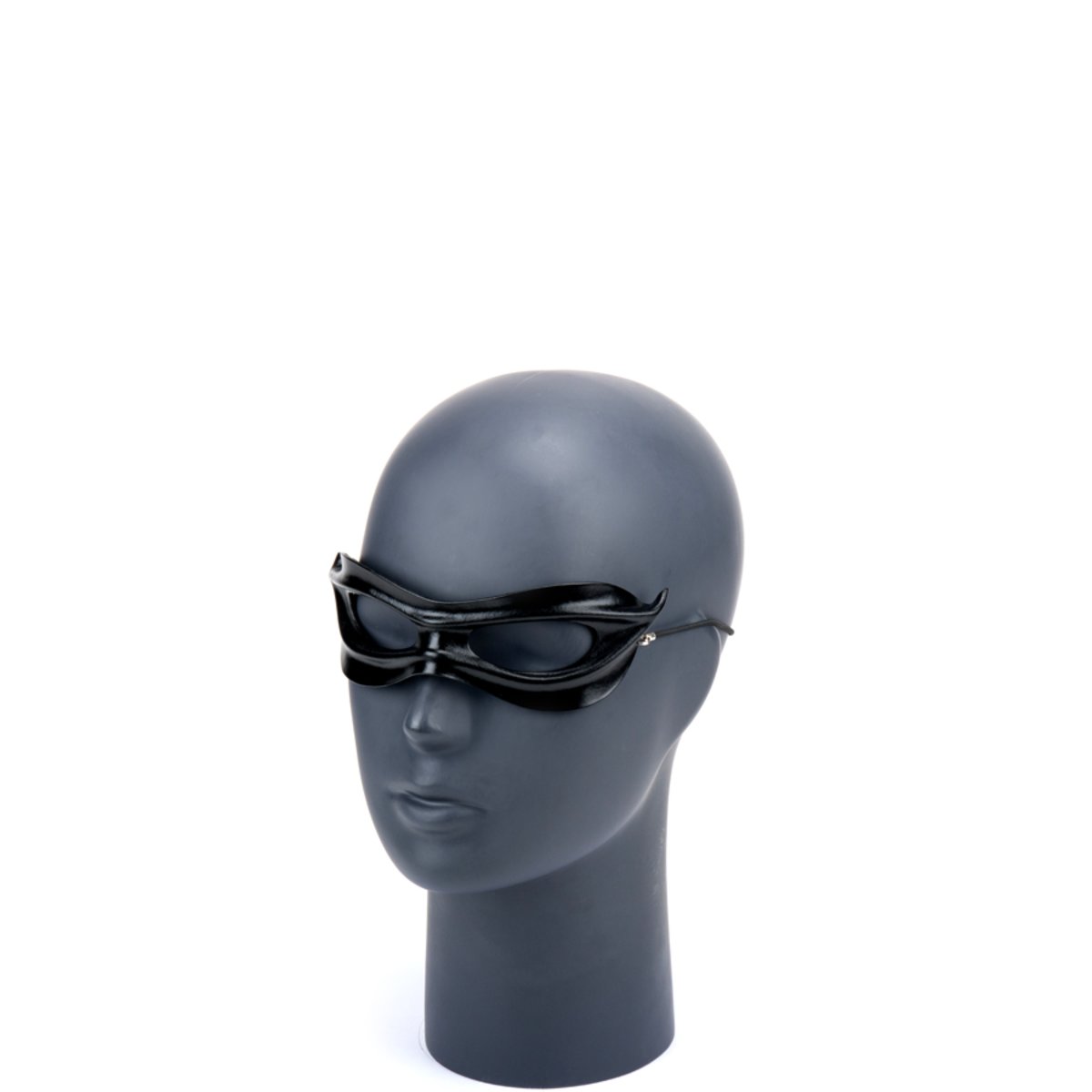 Cecilio Leather Designs  Wicked Lady Mask - Black