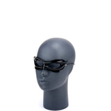 Cecilio Leather Designs  Wicked Lady Mask - Black