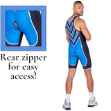 Right Track  Pup Shield Wrestling Suit with Rear Zipper