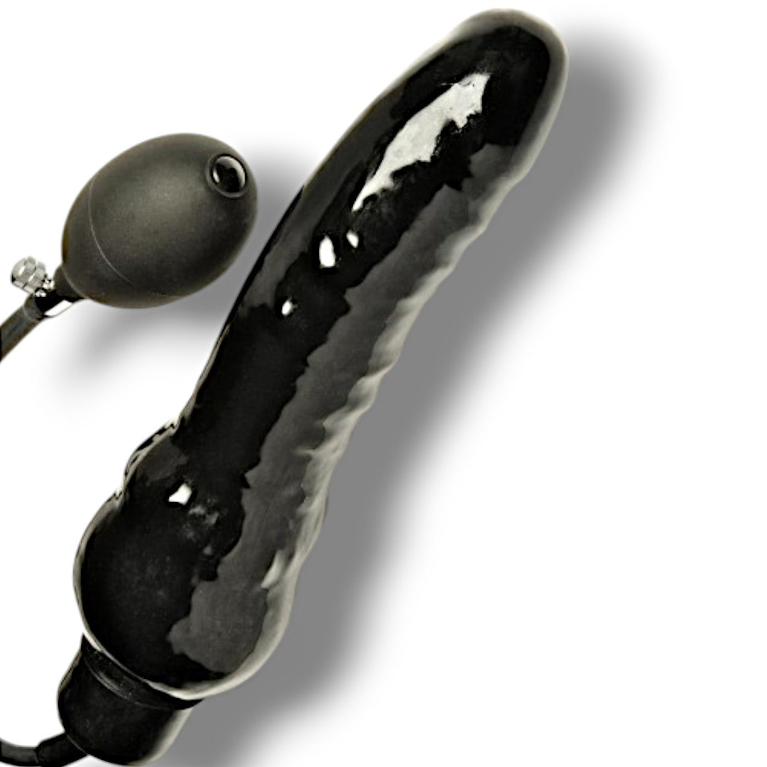 Dildo-Xxl Inflatable Black Dildo