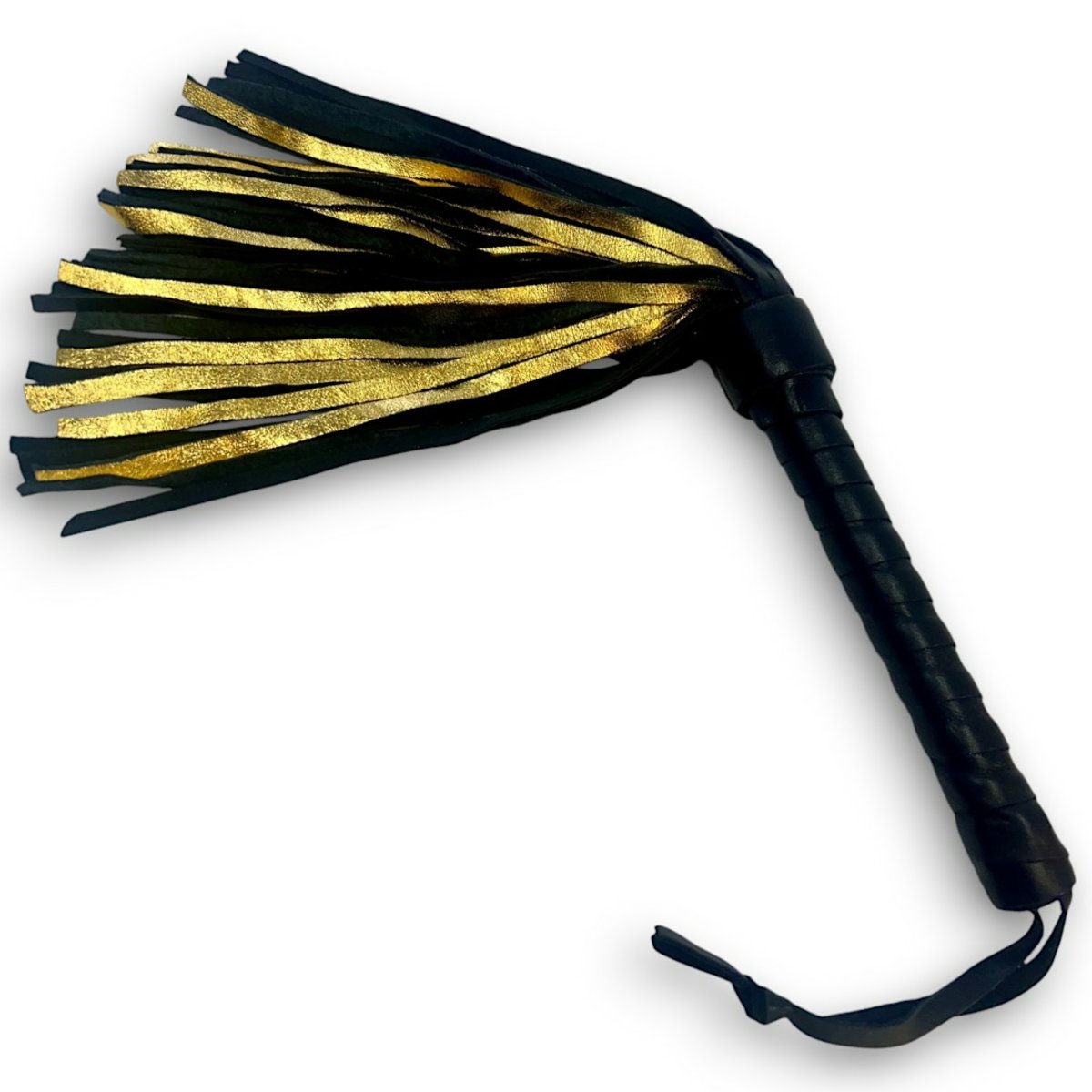 Metallic Leather Small Flogger Duo Colour M2O