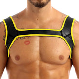 Neoprene Chest Harness Blk-Yel