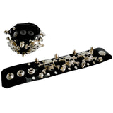 Bangle - Chunky Skull Cuff  PVC