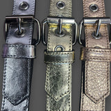 Metallic Leather Large Flogger M2O