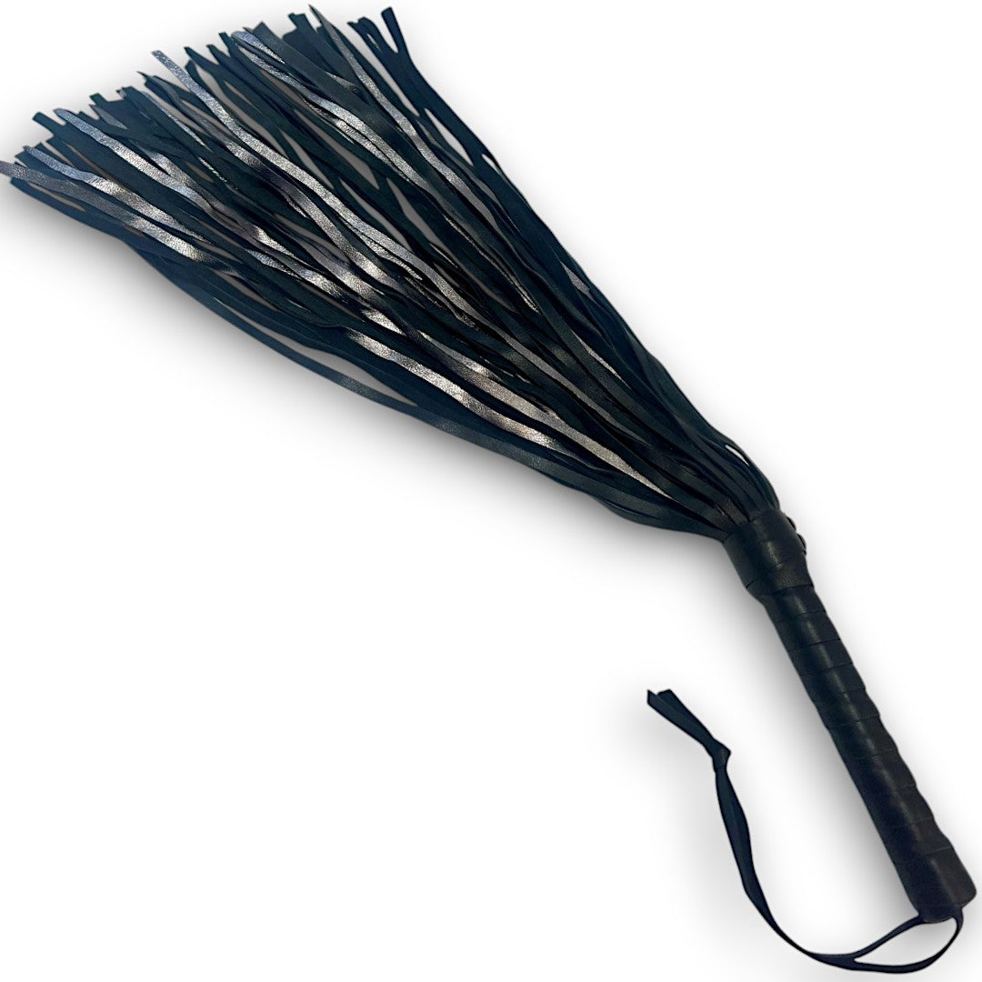 Metallic Leather Flogger