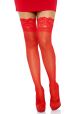 Stay Up Sheer Thigh Highs One Size Red