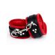 Ankle Cuffs Padded & Red Leather Lined