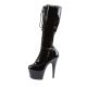 ADORE-2023 Platform Lace-Up Knee Boot