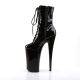 BEYOND-1020 Lace-Up Ankle Boot Warning: Extreme High Heels! 