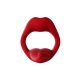 Licking Tongue Power Ring-Red