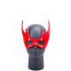 * Fantasy Bat Red Leather Mask 