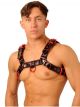 Fist Chest Harness Black/Red