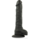 Cock Miller  Silicone Super-Bendy Black Dildo 19.5 x 3.7cm Large