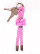 FOA LOVERS KNOT CHARM PINK