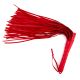 Large Leather Flogger Red