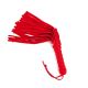 Small Leather Flogger Red 