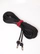 FOA Bondage Rope With Bead & Tip Black