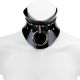 Posture - Love Trap Collar Black PVC Round