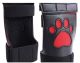 Puppy Play Mitts Black/Red