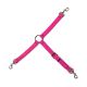 Three Strap Long Adjustable Clip Tether Pink