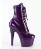 ADORE-1020GP Purple Glitter Ankle Boot 