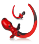 Oxballs Puppy Tail Red/Black