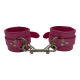 Wrist cuffs in Pink, Padded One Size